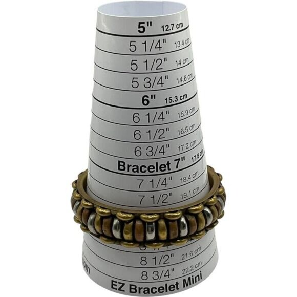 Brass Copper Nickel Silver Ribbed Chunky Bangle Bracelet Boho - Picture 2 of 3